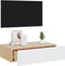 vidaXL - Tv-meubel - met - LED-verlichting - 60x35x15,5 - cm - wit
