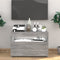 vidaXL - Tv-meubel - met - LED-verlichting - 60x35x40 - cm - grijs - sonoma - eiken