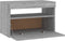 vidaXL - Tv-meubel - met - LED-verlichting - 60x35x40 - cm - grijs - sonoma - eiken