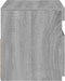vidaXL - Tv-meubel - met - LED-verlichting - 60x35x40 - cm - grijs - sonoma - eiken