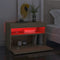 vidaXL - Tv-meubel - met - LED-verlichting - 60x35x40 - cm - sonoma - eikenkleurig