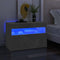 vidaXL - Tv-meubel - met - LED-verlichting - 60x35x40 - cm - betongrijs