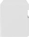 vidaXL - Tv-meubel - met - LED-verlichting - 75x35x40 - cm - hoogglans - wit