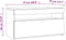 vidaXL - Tv-meubel - met - LED-verlichting - 75x35x40 - cm - wit