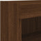vidaXL - Tv-meubel - met - LED-verlichting - 80x30x30 - cm - bruin - eikenkleur