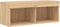 vidaXL - Tv-meubel - met - LED-verlichting - 80x30x30 - cm - sonoma - eikenkleur