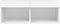 vidaXL - Tv-meubel - met - LED-verlichting - 80x30x30 - cm - wit