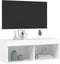 vidaXL - Tv-meubel - met - LED-verlichting - 80x30x30 - cm - wit