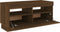 vidaXL - Tv-meubel - met - LED-verlichting - 80x35x40 - cm - bruin - eikenkleur