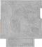 vidaXL - Tv-meubel - met - LED-verlichting - 80x35x40 - cm - betongrijs