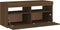 vidaXL - Tv-meubel - met - LED-verlichting - 90x35x40 - cm - bruin - eikenkleur