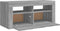 vidaXL - Tv-meubel - met - LED-verlichting - 90x35x40 - cm - grijs - sonoma - eiken