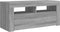 vidaXL - Tv-meubel - met - LED-verlichting - 90x35x40 - cm - grijs - sonoma - eiken