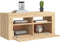 vidaXL - Tv-meubel - met - LED-verlichting - 90x35x40 - cm - sonoma - eikenkleurig