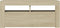 vidaXL - Tv-meubel - met - LED-verlichting - 90x35x40 - cm - sonoma - eikenkleurig