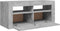 vidaXL - Tv-meubel - met - LED-verlichting - 90x35x40 - cm - betongrijs