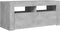 vidaXL - Tv-meubel - met - LED-verlichting - 90x35x40 - cm - betongrijs
