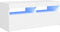 vidaXL - Tv-meubel - met - LED-verlichting - 90x35x40 - cm - wit
