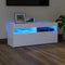 vidaXL - Tv-meubel - met - LED-verlichting - 90x35x40 - cm - wit