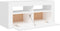 vidaXL - Tv-meubel - met - LED-verlichting - 90x35x40 - cm - wit