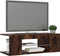 vidaXL - Tv-meubel - met - LED-verlichting - 90x39x30 - cm - gerookt - eikenkleurig