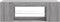 vidaXL - Tv-meubel - met - LED-verlichting - 90x39x30 - cm - grijs - sonoma - eiken