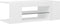vidaXL - Tv-meubel - met - LED-verlichting - 90x39x30 - cm - hoogglans - wit