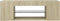 vidaXL - Tv-meubel - met - LED-verlichting - 90x39x30 - cm - sonoma - eikenkleurig