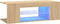 vidaXL - Tv-meubel - met - LED-verlichting - 90x39x30 - cm - sonoma - eikenkleurig