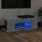 vidaXL - Tv-meubel - met - LED-verlichting - 90x39x30 - cm - betongrijs