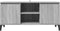 vidaXL - Tv-meubel - met - metalen - poten - 103,5x35x50 - cm - grijs - sonoma - eiken