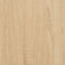 vidaXL - Tv-meubel - met - metalen - poten - 103,5x35x50 - cm - sonoma - eikenkleurig