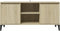 vidaXL - Tv-meubel - met - metalen - poten - 103,5x35x50 - cm - sonoma - eikenkleurig