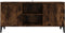 vidaXL - Tv-meubel - met - metalen - poten - 103,5x35x50 - cm - gerookt - eikenkleurig