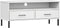 vidaXL - Tv-meubel - met - metalen - poten - OSLO - massief - grenenhout - wit