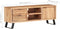 vidaXL - Tv-meubel - met - natuurlijke - randen - 120x30x42cm - massief - acaciahout