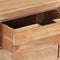 vidaXL - Tv-meubel - met - natuurlijke - randen - 120x30x42cm - massief - acaciahout