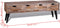 vidaXL - Tv-meubel - met - vier - lades - gerecycled - teak