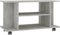 vidaXL - Tv-meubel - met - wieltjes - 80x40x45 - cm - bewerkt - hout - betongrijs