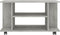 vidaXL - Tv-meubel - met - wieltjes - 80x40x45 - cm - bewerkt - hout - betongrijs