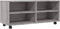 vidaXL - Tv-meubel - met - wieltjes - 90x35x35 - cm - bewerkt - hout - grijs - sonoma