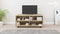 vidaXL - Tv-meubel - met - wieltjes - 90x35x35 - cm - bewerkt - hout - sonoma - eiken