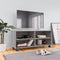 vidaXL - Tv-meubel - met - wieltjes - 90x35x35 - cm - bewerkt - hout - grijs - sonoma