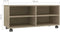 vidaXL - Tv-meubel - met - wieltjes - 90x35x35 - cm - bewerkt - hout - sonoma - eiken