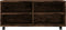 vidaXL - Tv-meubel - met - wieltjes - 90x35x35 - cm - bewerkt - hout - gerookt - eiken