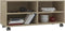 vidaXL - Tv-meubel - met - wieltjes - 90x35x35 - cm - bewerkt - hout - sonoma - eiken