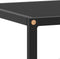 vidaXL - Tv-meubel - met - zwart - glas - 120x40x40 - cm - zwart