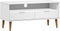 vidaXL - Tv-meubel - MOLDE - 106x40x49 - cm - massief - grenenhout - wit