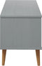 vidaXL - Tv-meubel - MOLDE - 106x40x49 - cm - massief - grenenhout - grijs