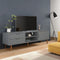 vidaXL - Tv-meubel - MOLDE - 158x40x49 - cm - massief - grenenhout - grijs